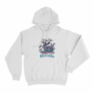 Jack Rabbit Hoodie White