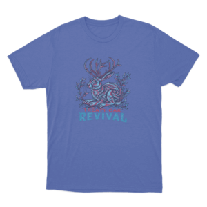 Jack Rabbit Unisex T Shirt Blue
