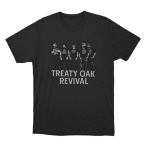 Treaty Oak Revival Band Portrait Unisex T Shirt Black