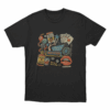 Treaty Oak Revival Collage Print Unisex T Shirt Black