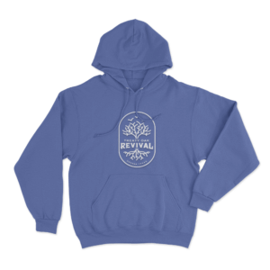 Treaty Oak Revival Logo Unisex Hoodie Blue