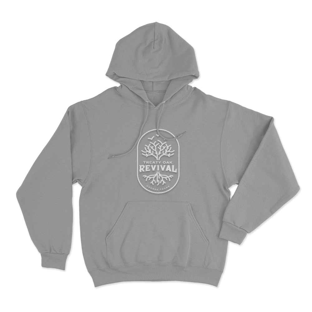 Treaty Oak Revival Logo Unisex Hoodie Grey Treaty Oak Revival Logo Unisex Hoodie Grey