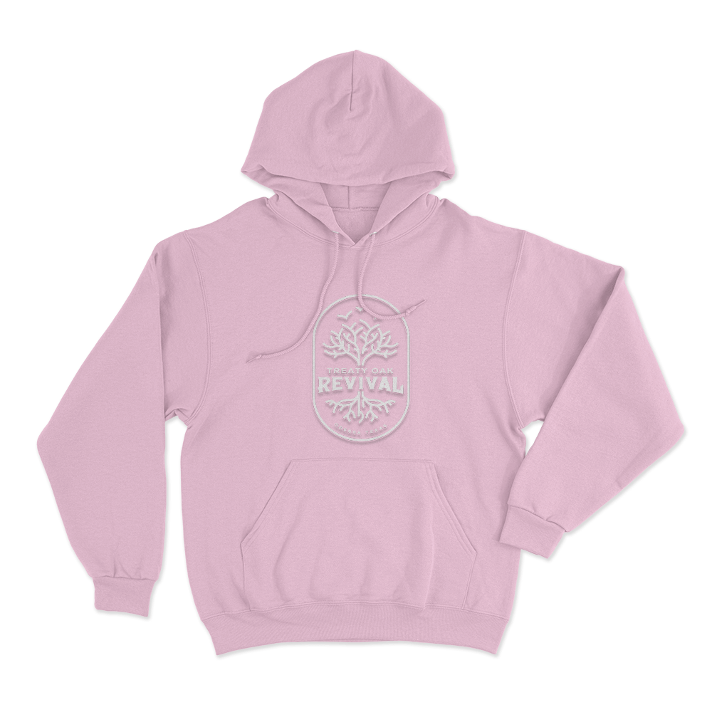 Treaty Oak Revival Logo Unisex Hoodie Pink Treaty Oak Revival Logo Unisex Hoodie Pink