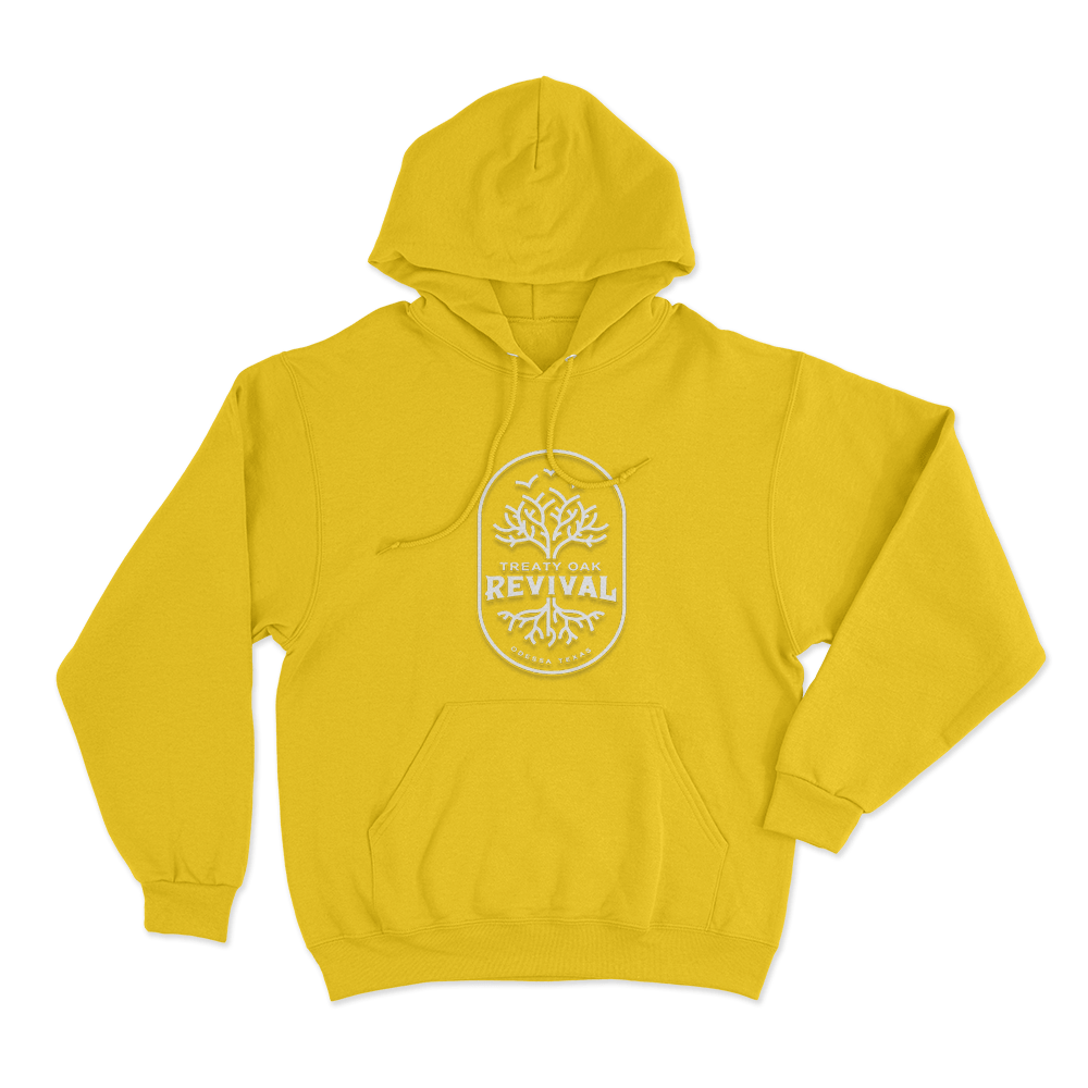 Treaty Oak Revival Logo Unisex Hoodie Yellow Treaty Oak Revival Logo Unisex Hoodie Yellow