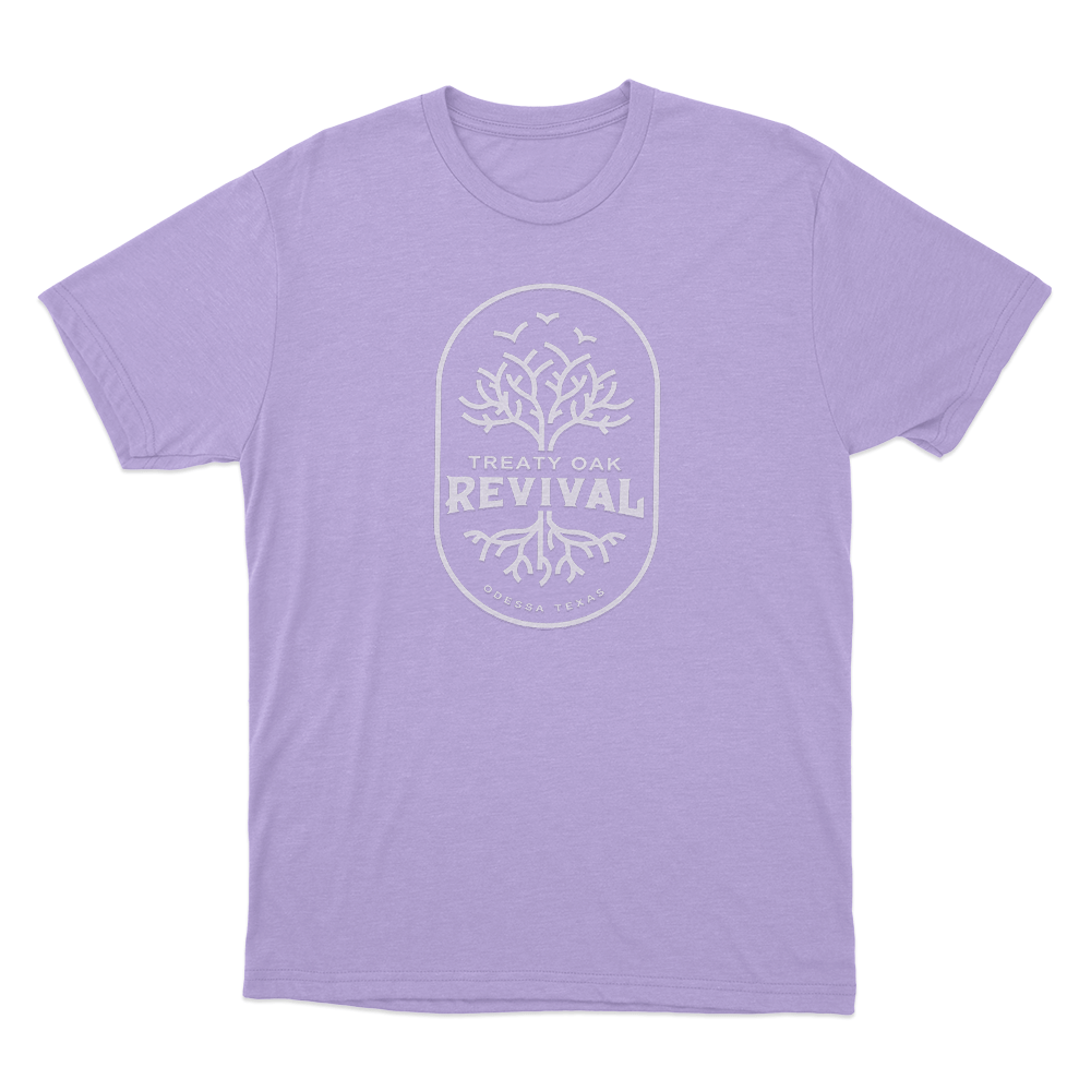 Treaty Oak Revival Logo Unisex T Shirt Purple Treaty Oak Revival Logo Unisex T Shirt Purple