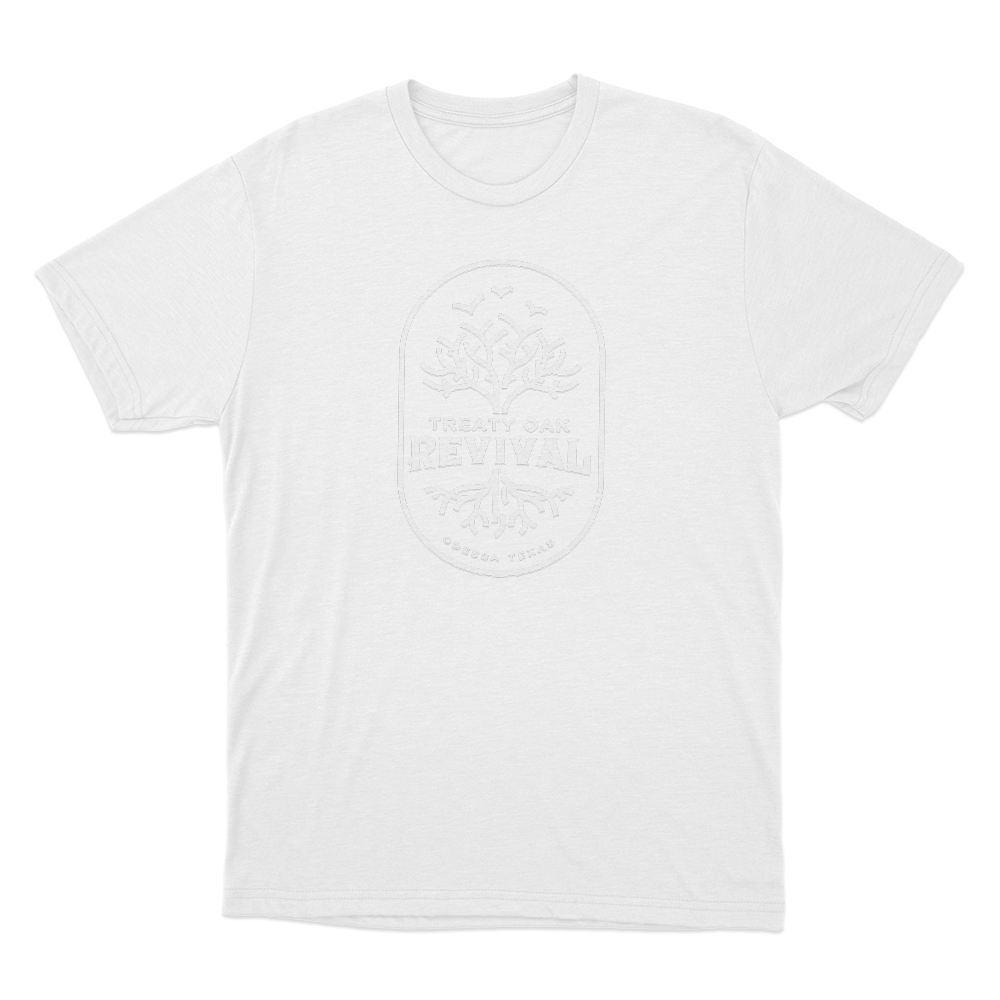 Treaty Oak Revival Logo Unisex T Shirt White Treaty Oak Revival Logo Unisex T Shirt White
