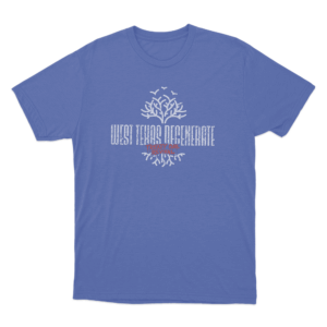 Treaty Oak Revival Signature Logo Unisex T Shirt Blue